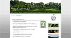 Desktop Screenshot of golfclub-lippstadt.de